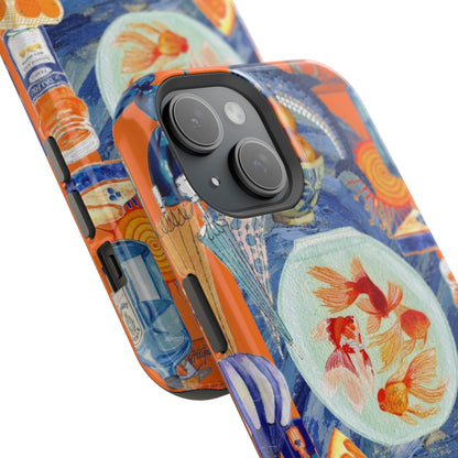 Undersea Citrus Splash MagSafe Phone Case