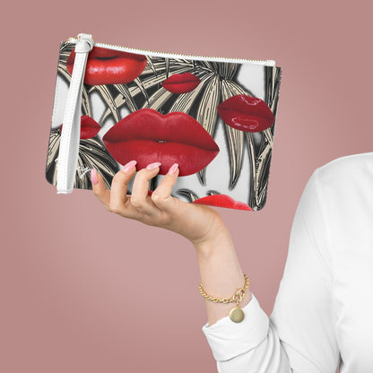 Lip Service Clutch Bag