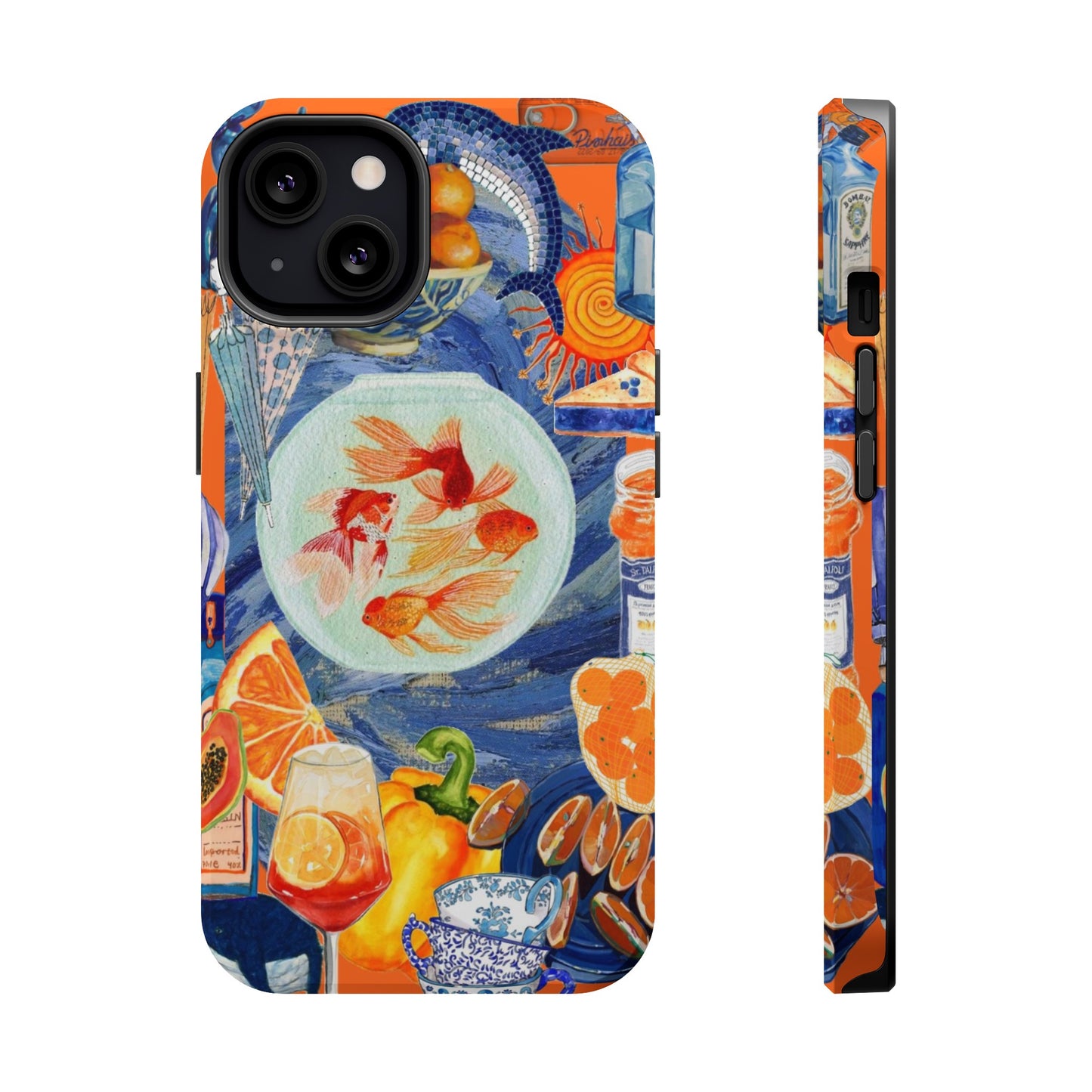 Undersea Citrus Splash MagSafe Phone Case