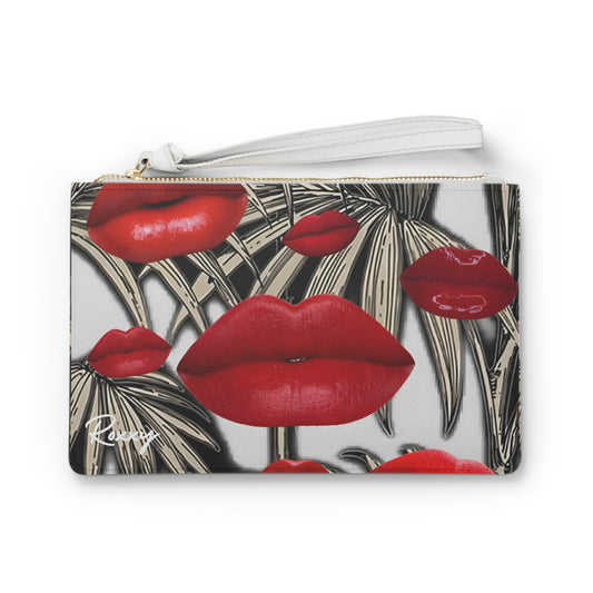 Lip Service Clutch Bag