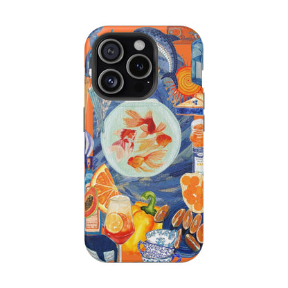 Undersea Citrus Splash MagSafe Phone Case