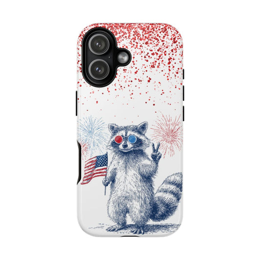 Patriotic Raccoon