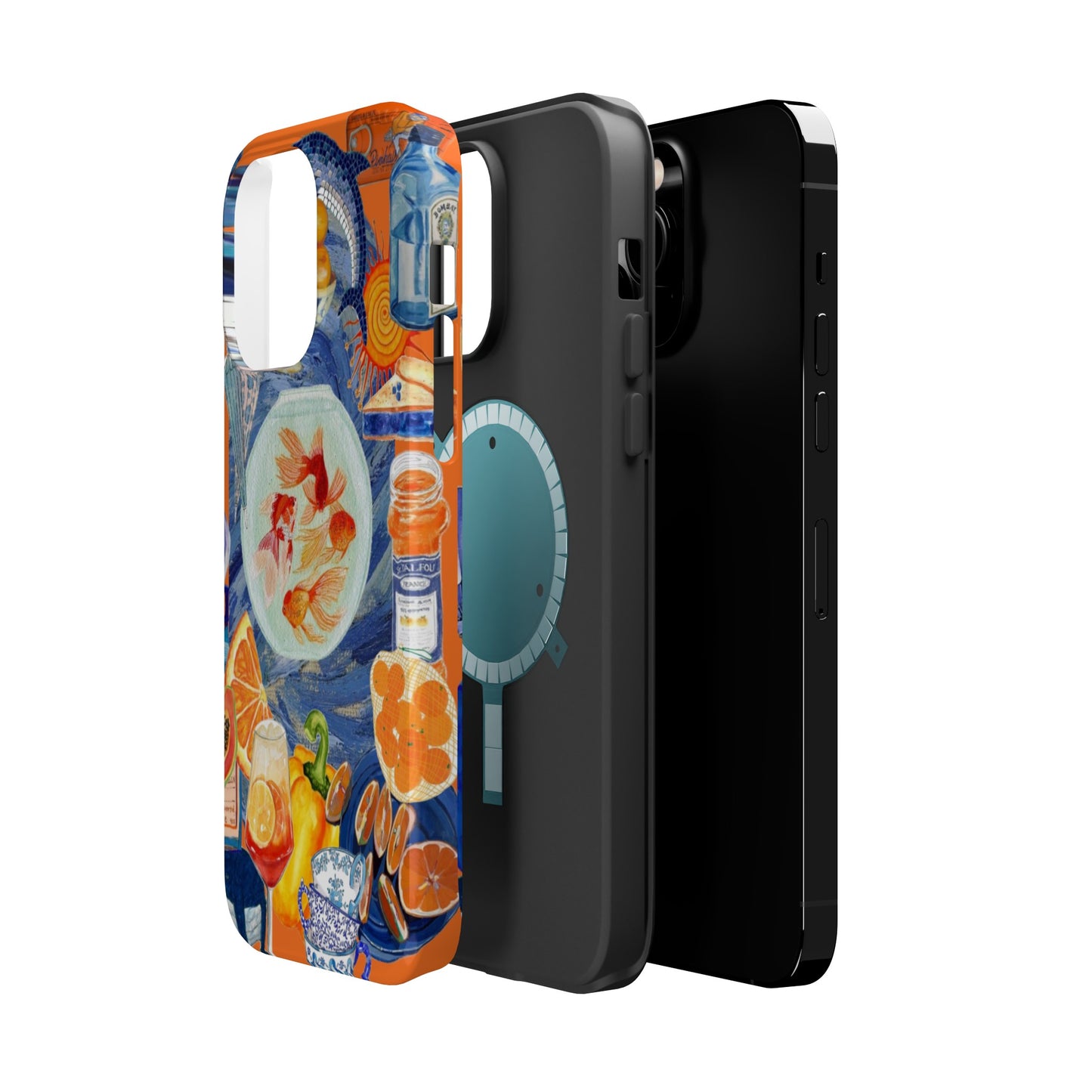 Undersea Citrus Splash MagSafe Phone Case