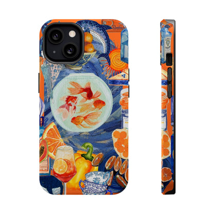 Undersea Citrus Splash MagSafe Phone Case