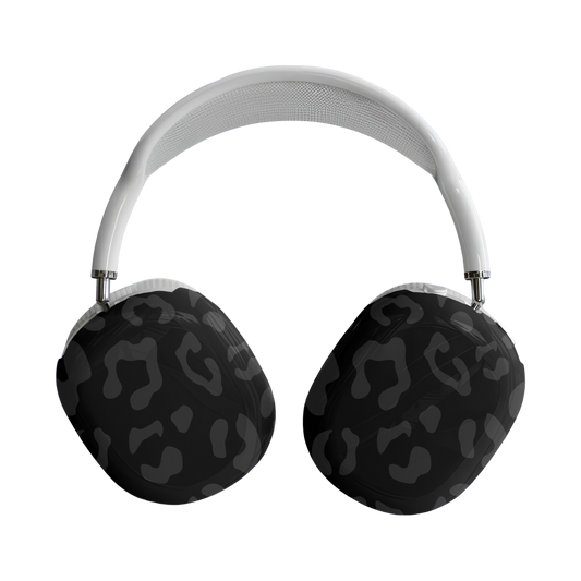 Noir Leopard AirPods Max Cover