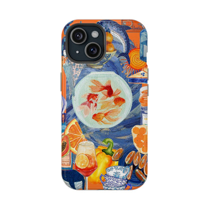 Undersea Citrus Splash MagSafe Phone Case