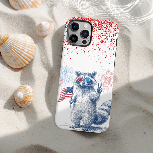 Patriotic Raccoon