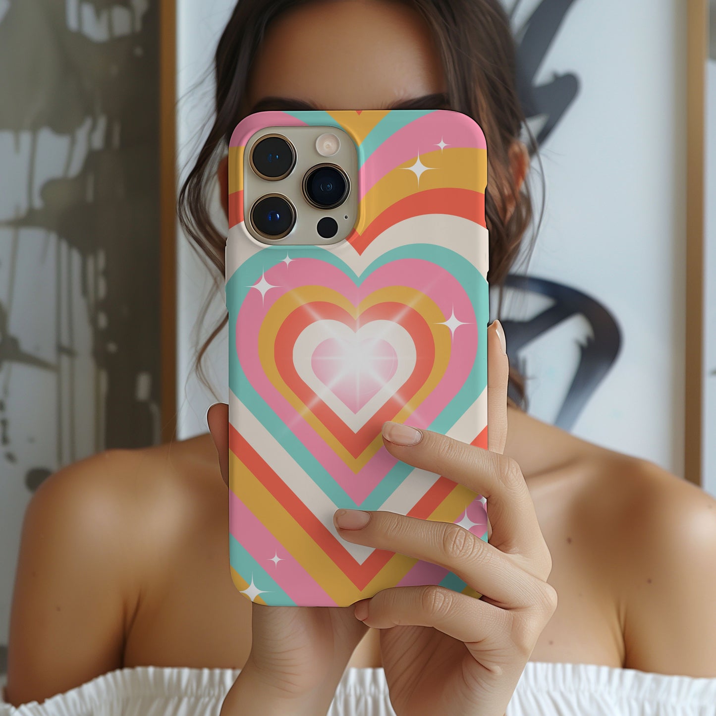 Retro Heart Glow