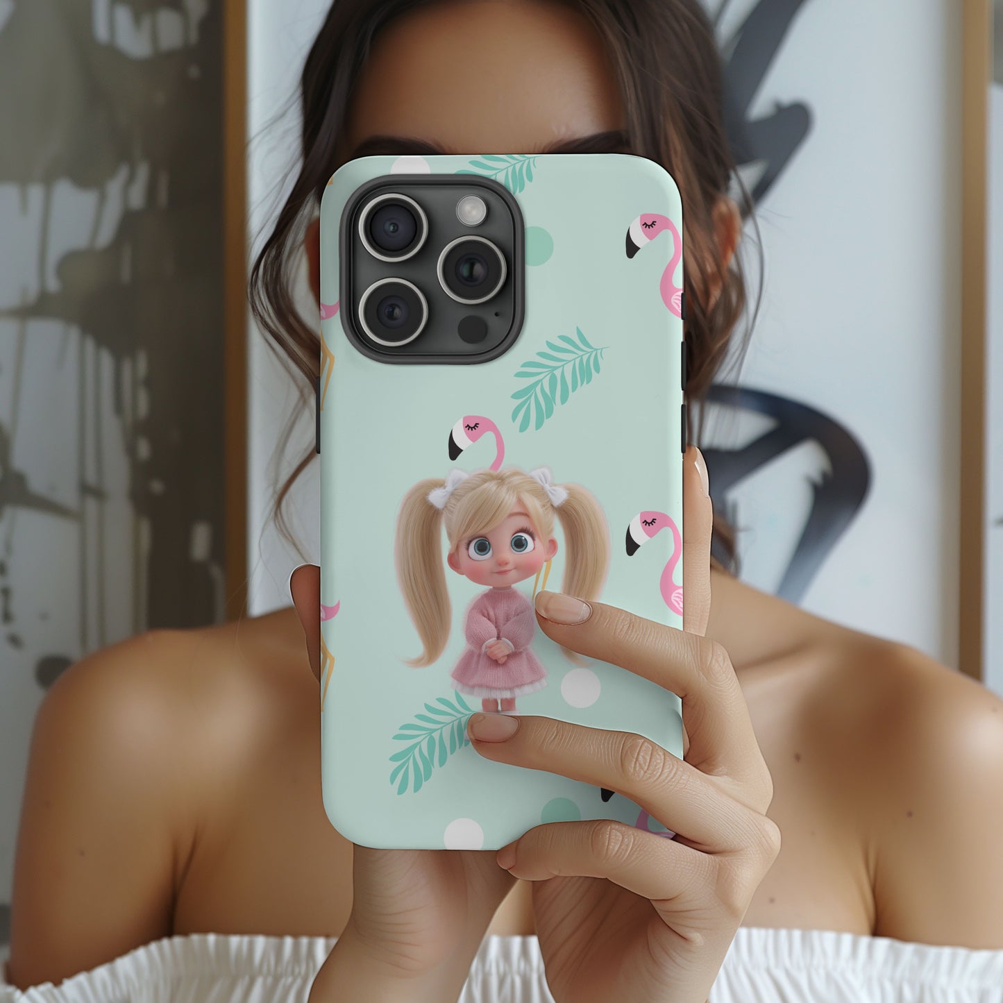 Minty Flamingo